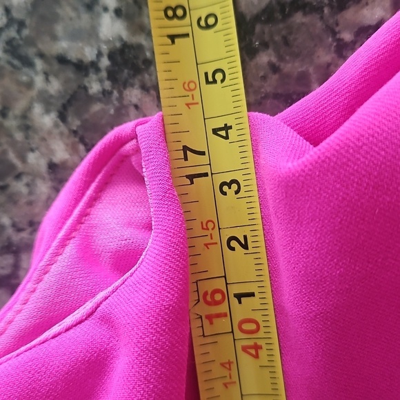 Elegant Pink Sleeveless Dress Bt TCEc Medium Nevwr Worn - Picture 5 of 7